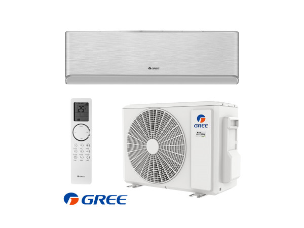 obrázok klimatizácie: GREE AIRY Inverter 2,7 kW - strieborná GWH09AVCXB-K6DNA1B