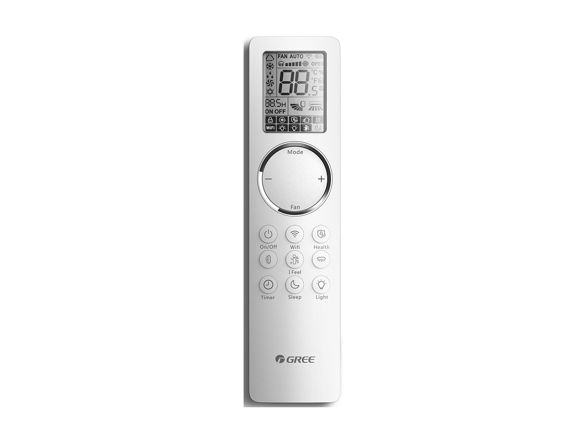 GREE AIRY Inverter 2,7 kW - strieborná – Obrázok 4